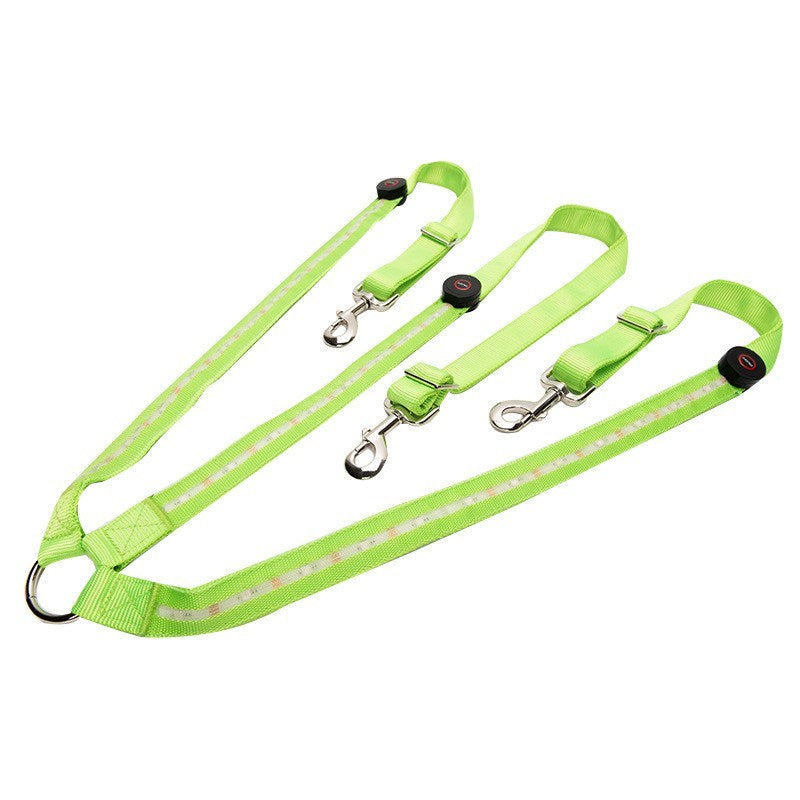 Luminous chest strap